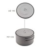 TOAKS 蓋 チタンポットまたはカップ 80mm/90mm/115mm/130mm/145mm/170mm (LID-145)
