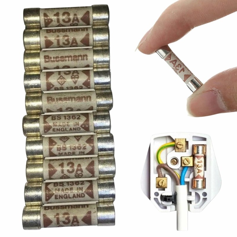 20 x Mixed Electrical Ceramic Household Domestic Mains Plug Top