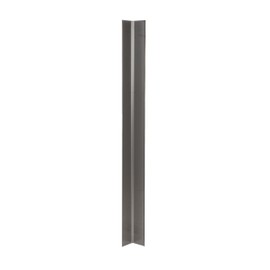 Vestil SS-48R 304 Stainless Steel Rounded Angle Corner Guards, 48" Height x 1/16" Thick