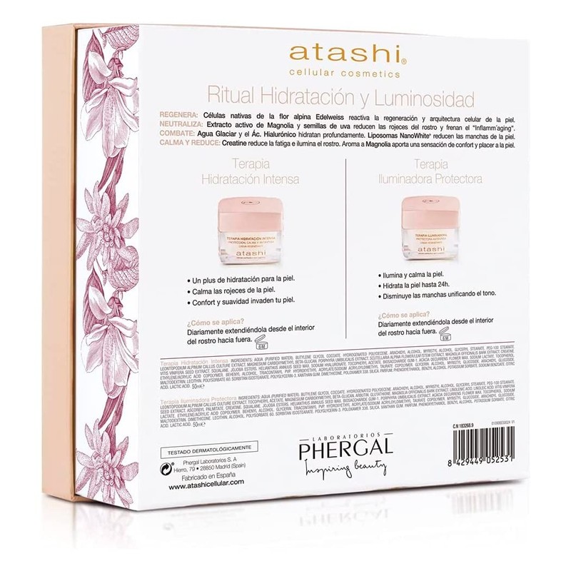 atashi Beauty Kit Intensive Moisturising Therapy + Brightening Anti-Stain Cream