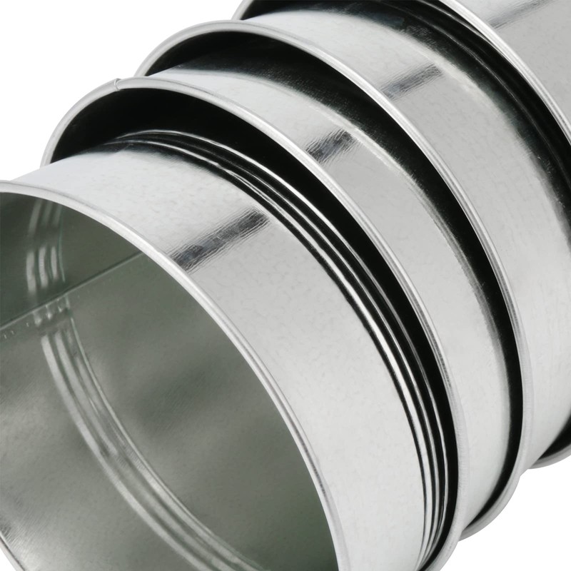 SINJEUN 25 Pack 4.72 x 4.72 x 3.54 Inch Galvanized