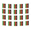FFILL Kenyan Banner Flag String, Kenya Mini Flag Small Banner,