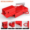 Universal 2" Forklift Trailer Hitch Attachment Adapter for Pallet Forks