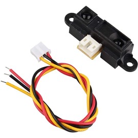 DollaTek IR Analog Distance Sensor 10-80cm Detecting Distance Sensor IR Infrared Range Sensor Module with Cable