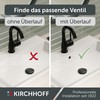 KIRCHHOFF Universal Sink Drain Set, Pop Up Sink Plug, Drain