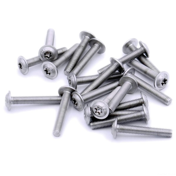 M4 (4mm x 16mm) Flanged TX Socket Button Machine Screw