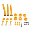 3 Sets Gas Can Spout Replacement Flexible Hoses Vent Covers