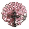 GeekTenet Rosary Beads Chaplet Large Rhombus Artificial Crystal Glass Rosery