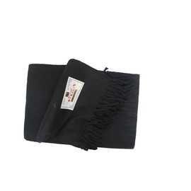 Wonderlist Tibetan Meditation Shawl Wool Handloom Meditation Oversize Shawl Throw Pure Wool Wrap Clothing Gift for Men Women (Black), Large