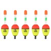 PATIKIL Fishing Bobbers 5Pk 0.18oz EVA Float Yellow