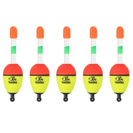 PATIKIL Fishing Bobbers 5Pk 0.18oz EVA Float Yellow