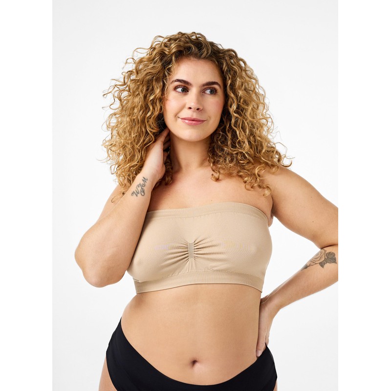 Zizzi Devoted by Strapless Bra Size, nude