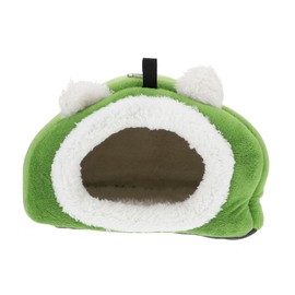 GANAZONO Cozy Hamster Warm Hideout Cotton Nest for Small Pets Sleeping Bed for Guinea Hedgehog Durable Lightweight Winter Accessory