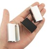 ITROLLE 2PCS 1.6'' Glass Finger Edge Pull Window Display Cabinet