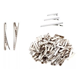 TALLER GEMMAE G. 1000 Broches Pinza Cocodrilo 7.5 Cms., 5cms., 3cms., Moños.