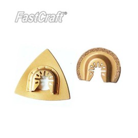 Oscillating Tool, Saw Blades, Sanders, FastCraft 40pc Wide Assortment of Bi Metal Saw Blades & Sanders All Industrial & PRO Grade -Power Multi Tool Sold Separately- Bulk Pack [No Box]