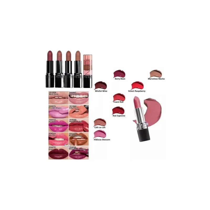 Labial Ultra Creamy Blush Nude Acabado Satinado Avon