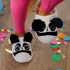 Flipeez Slippers, Panda, Medium, Kids Sizes 13-3