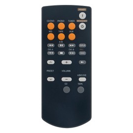 ROLLGAN RAX15 WF67620 Replacement Remote Control Applicable for Yamaha Audio System, Compatible Model: AX-397 AX-497 AX397 AX497 RX-V420RDS TX497