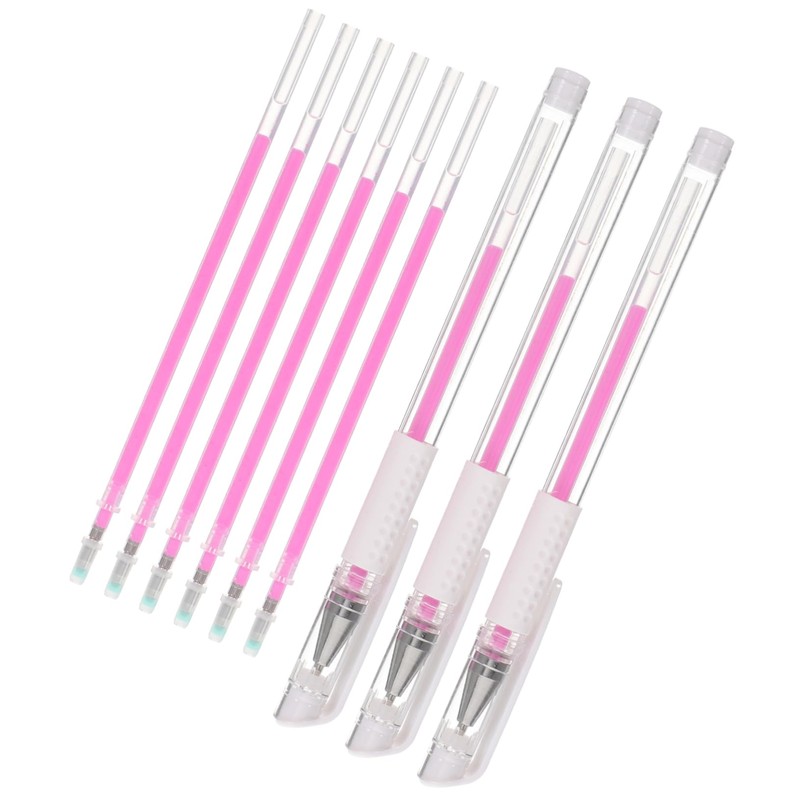 NUOBESTY 2 Sets Professional Tattoo Eyebrow Pen Mapping Tool Long