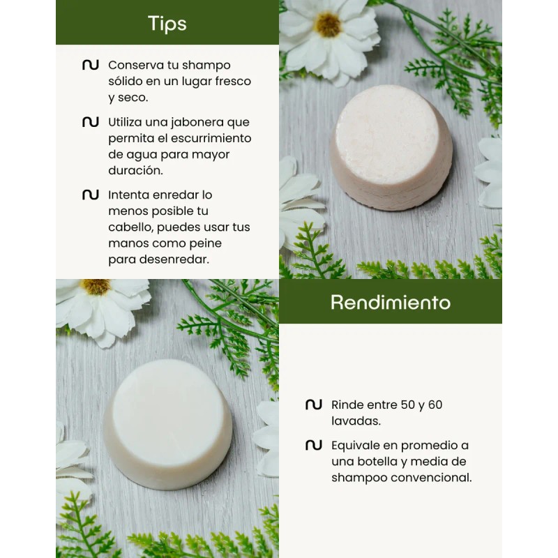 Kit Anticaída Shampoo Y Acondicionador Sólido - Nuneth
