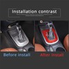 Daeiclru Central Control Gear Shift Panel Trim Fit for Kia