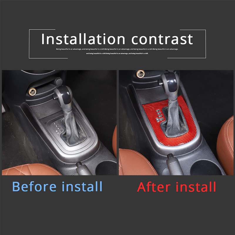 Daeiclru Central Control Gear Shift Panel Trim Fit for Kia