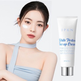 IPKN White Potion Tone-Up Cream 50ml / SPF30 PA++ Functional (UV Protection + Whitening + Anti-wrinkle) / 입큰 화이트 포션 톤업 크림 50ml SPF30 PA++ 자외선+미백+주름 기능성