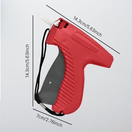 Stitch Gun for Clothes, Mini Quick Stitch Sewing Gun Fine Stitch Tag Gun for Clothing Quilting Hemming Stitchy Tagging Gun Kit with 4 Needles,Multiple Colours Micro Fasteners (Blue)