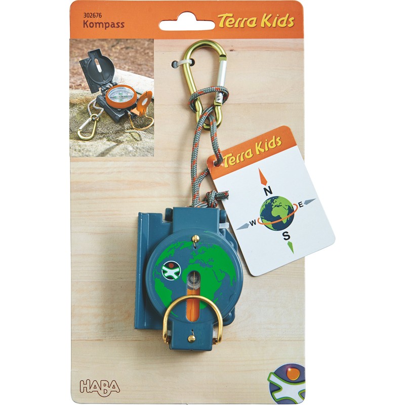 HABA 302676 Terra Kids Kompass, Kleinkindspielzeug