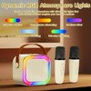 K12 Portable Bluetooth Karaoke Speaker with Dual Wireless Microphones –