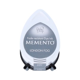 Tsukineko Memento Dew Drop Dye Ink Pad, 901 London Fog