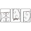 Kingson Single Panel Decorative Flat Fireplace Screen Cover Handcrafted Durable