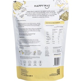 HAPPY WAY Vegan Protein Powder Banana 500g