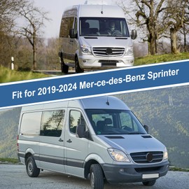 luolety luolety Frontscheibenabdeckung fr Mercedes Sprinter 2019C2024, 600D Verdunkelung, wasserdicht, Frontscheibe, Sonnenschutz, Windschutzscheibenabdeckung