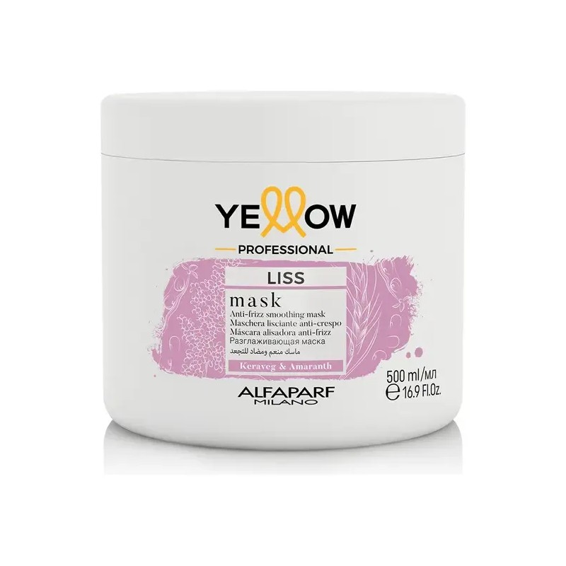 Yellow Mascara Liss Keratin 500ml Anti-frizz Liso Perfecto