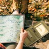 Map Case,Tactical Notebook,Waterproof map case for Hiking, Tactical, Outdoor Activities,