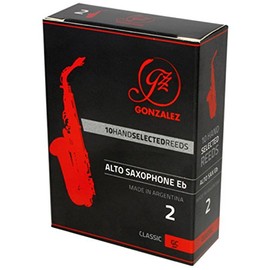 Gonzalez Alto Saxophone Reeds, Classic (3 1/2)
