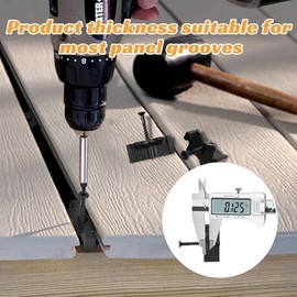 500 Pack Hidden Deck Fasteners for Composite Decking Board, Composite Decking Clips with Metal Deck Screws, Universal Composite Hideaway Fasteners Plastic Clips for Deck Boards