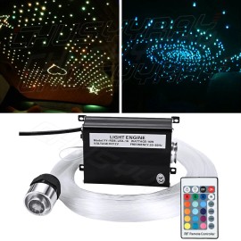 CHUSYYRAY 300x Home Car Headliner Twinkle Shooting Star Light Kit Roof Fiber Optic Ceiling