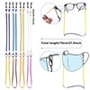 LUCKNIGHT 8 Pack Glasses Chain For Men Women, Sunglasses Lanyard,