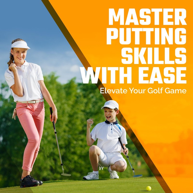 Go for It Golf Kids Putter with Extendable Shaft -