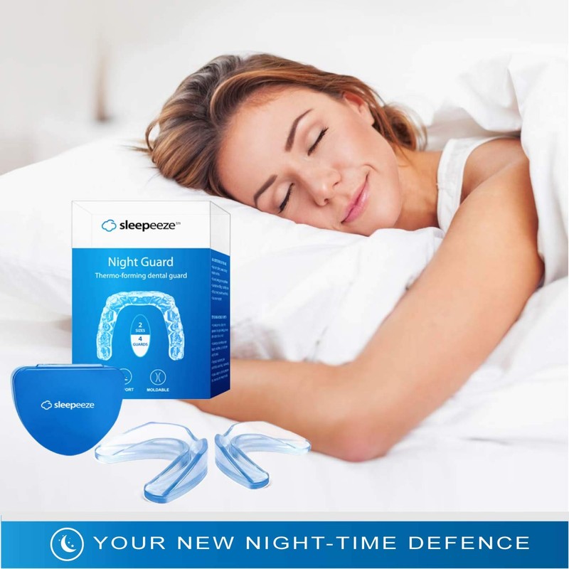 Sleepeeze Night Guard - Custom Fit Mouth Guard Designed For