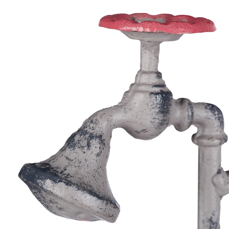 Relaxdays Rain Gauge Tap with Ground Spike Rustic Rain Gauge