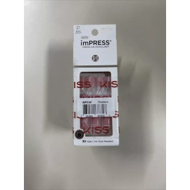 Kiss imPRESS Petite Length Pink Nails Timeless Day x 3 New Packs