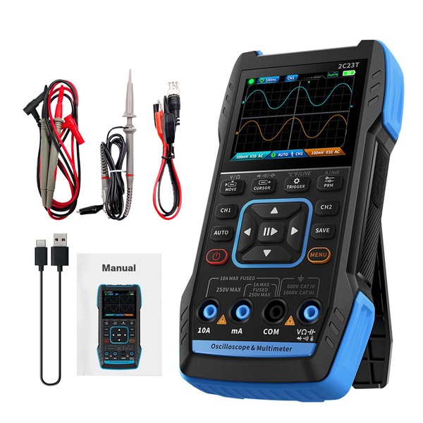 Ailao Oscilloscope Multimeter 3 in 1 Oscilloscope USB Oscilloscope 2