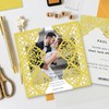 30 Sheets Light Gold Glitter Cardstock Paper - 21.6x27.9CM Letter