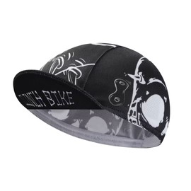 BikingBros Lightweight Summer Cycling Cap with UV Protection for Cycling Caps for Under Helmet, D12