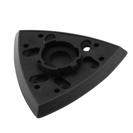 ECSiNG 1 Piece Triangle Sanding Board Compatible with Bosch PDA 180 PDA 180E PDA 240E GDA 280E OE 2608000174 2608000211 2608000232 90 x 90 mm Sanding Plate Black