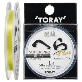 Toray (Toray) Scales Spatula Line General Super Pro Plus Road Thread 50 m 1 # # # # Flash Yellow Special
